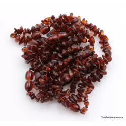 10 Cognac CHIPS Baltic amber teething bracelets