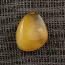 Butter Baltic Amber Piece Amulet Pendant