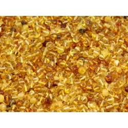 Big Natural BAROQUE Baltic amber holed loose beads