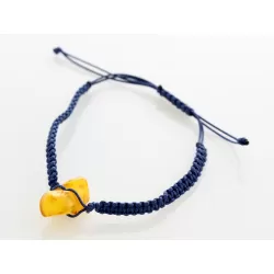 Shamballa Baltic Amber Bracelet for Adults