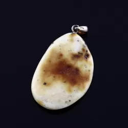 Unique Color DROP Baltic Amber Pendant