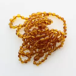 10 Honey BAROQUE Baltic amber teething bracelets 14cm