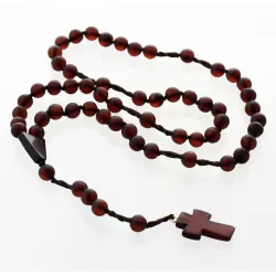 Christian ROSARY made of natural Baltic amber