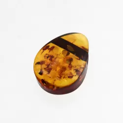 Natural Baltic Amber Hole Pendant 1.3g