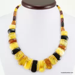 Elegant Baltic amber necklaces collar 46cm