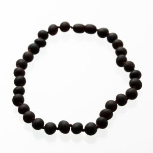 Raw Cherry Baltic Amber Bracelets Anklets 25cm