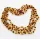 5 Multi BAROQUE Baltic amber adult necklaces 60cm