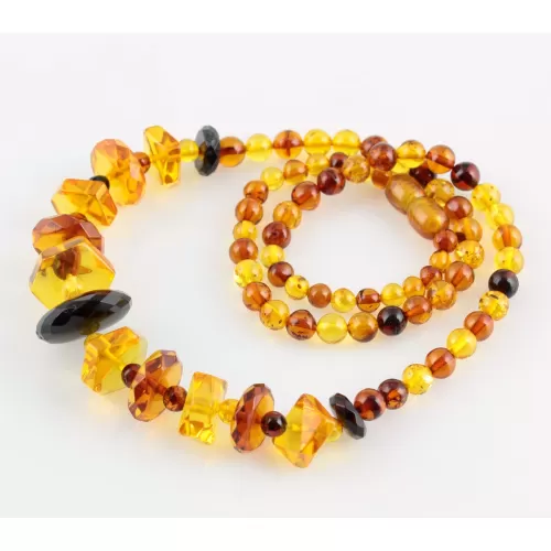 Composition Baltic amber necklace 19in