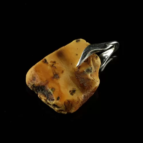 Vintage Butterscotch Natural Baltic Amber Pendant