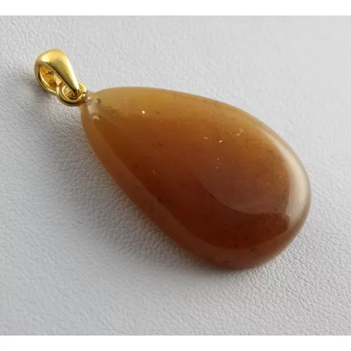 Drop Shape Baltic Amber Pendant