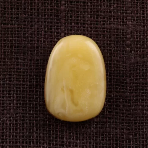 Butter Baltic Amber Piece Amulet Pendant