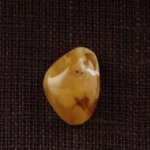 Butter Baltic Amber Piece Amulet Pendant