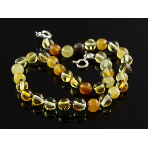 Adjustable Size Baltic amber Bracelet Anklet 30cm