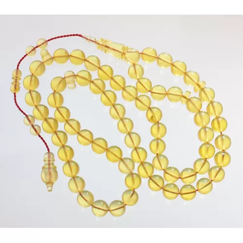 Islamic 66 ROUND Baltic amber Prayer 10mm beads