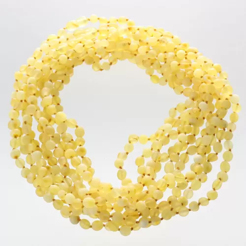 10 Raw OLIVES Baltic amber wholesale adult necklaces 45cm