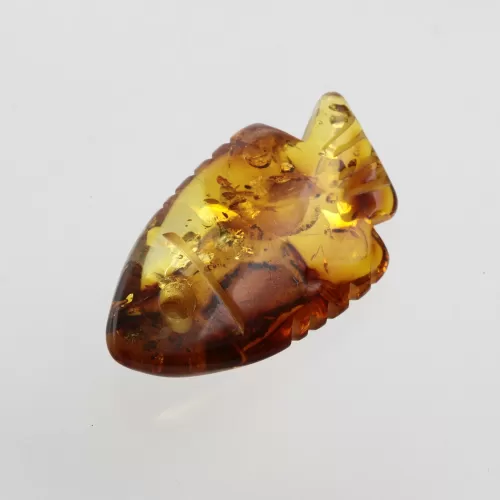 Baltic Amber figurine FISH Pendant Charm