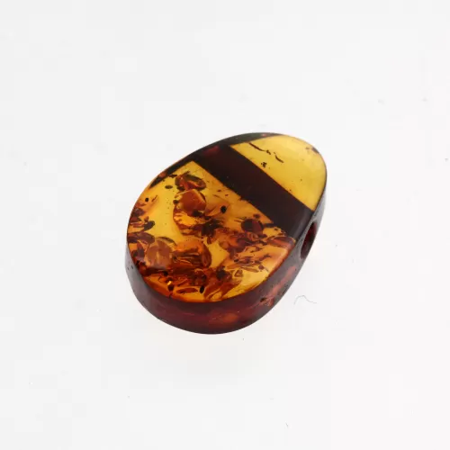 Natural Baltic Amber Hole Pendant 1g