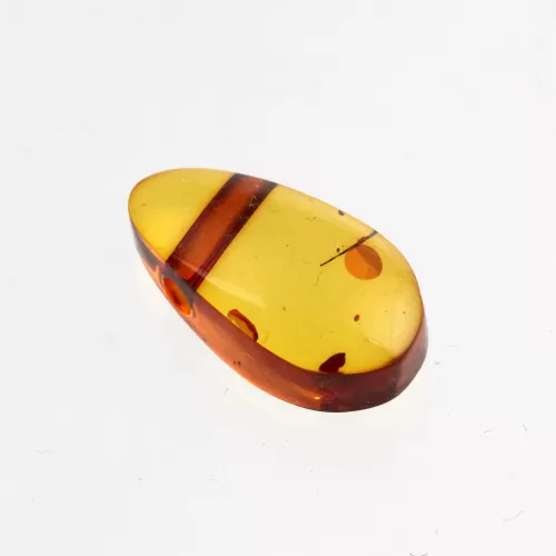 Natural Baltic Amber Hole Pendant 1g