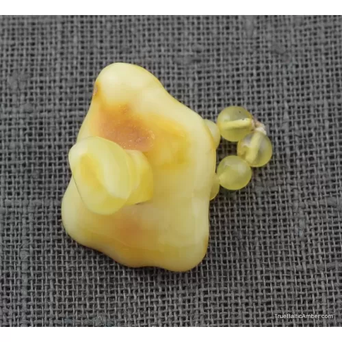 Baltic amber teething dummy - pacifier