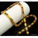 Egg yolk Cylinder beads Baltic amber UNISEX choker 22in