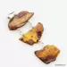 Nautral Baltic amber silver pendant 4g