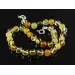 Adjustable Size Baltic amber Bracelet Anklet 30cm