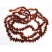 Cognac Chips Baltic amber teething necklace 32cm