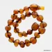 Raw Pop Baltic Amber Teething Bracelet for Babies