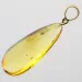 Drop Baltic amber pendulum pendant w insect inclusion