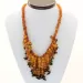 Multi line Baltic amber necklace 48cm