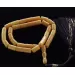 Islamic 33 Prayer BALTIC AMBER CYLINDER Beads Muslim Rosary