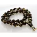 Islamic 33 Drops Baltic amber Prayer Islamic Cut beads