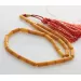 Islamic 33 Prayer BALTIC AMBER CYLINDER Beads Rosary