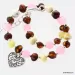 Heart Baltic Amber Anklet Gemstone Bracelet for Adults