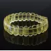 Sparkling pieces Baltic amber stretchy bracelet 18cm