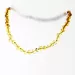 Reverse Rainbow Baltic Amber Teething Necklace For Babies