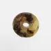 Donut shape Baltic amber pendant medallion