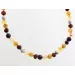 5 Raw Honey Gems Baltic Amber teething necklaces 33cm