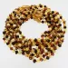 10 Multi BAROQUE Baltic amber teething necklaces 32cm