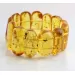 Large Baltic Amber Fossil stretch bracelet 20cm