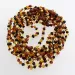 10 Multi BAROQUE Baltic amber teething necklaces 32cm