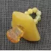 Baltic amber teething dummy - pacifier