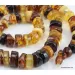 Natural honey BUTTONS Baltic amber necklace 24in