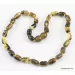 Cylinder beads HQ Baltic amber teething necklace