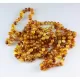 10 Butter Baltic Amber Anklets 25cm