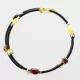 Wire Baltic Amber Bracelet for Adults