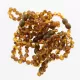 10 Raw Dark BAROQUE Baltic amber teething bracelets 14cm