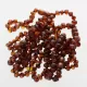 10 Raw Cognac BAROQUE Baltic amber teething bracelets 14cm