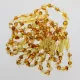 10 Multi BAROQUE Baltic amber teething bracelets 14cm