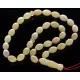 Islamic 33 Prayer OLIVE Baltic amber beads rosary